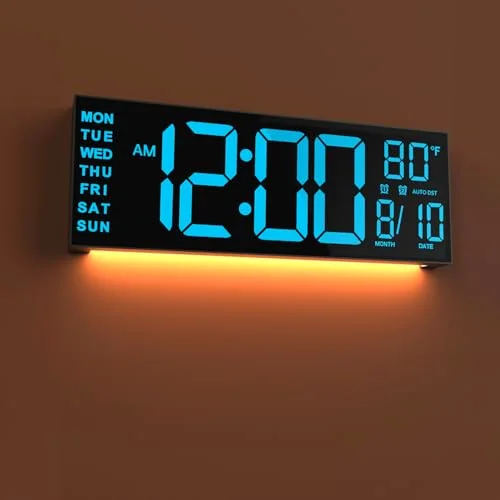 13-inch Digital Wall Clock