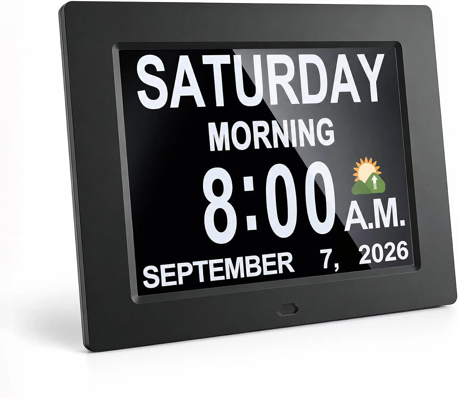 Digital Calendar Day Clock